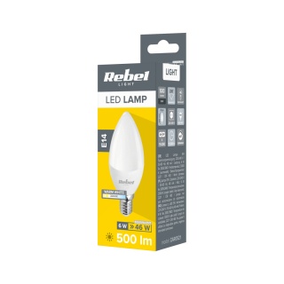 Lampa LED Rebel Light (6 W, świeca)