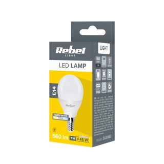 Lampa LED Rebel Light (7 W, E14)