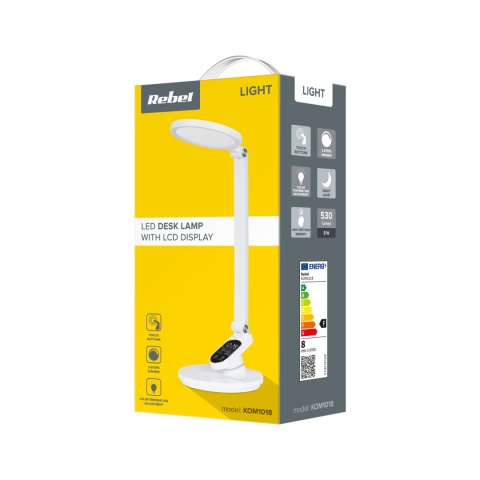 Lampa biurkowa LED regulacja mocy ZEGAR TIMER Lampa biurkowa LED regulacja mocy ZEGAR TIMER