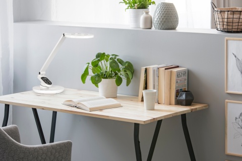 Lampa biurkowa LED regulacja mocy ZEGAR TIMER Lampa biurkowa LED regulacja mocy ZEGAR TIMER