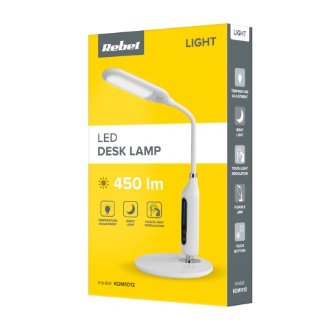Lampka biurkowa LED Rebel Comp z regulacją intesywności światła Lampka biurkowa LED Rebel Comp z regulacją intesywności światła