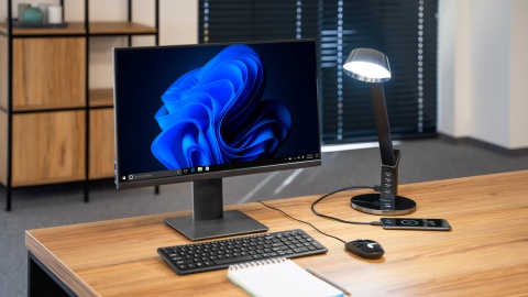 Lampka na biurko biurkowa LED 3 barwy 7W USB Rebel Lampka na biurko biurkowa LED 3 barwy 7W USB Rebel