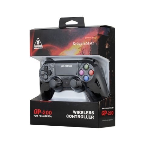Pad do PS4 PC bezprzewodowy wibracje Kruger&Matz