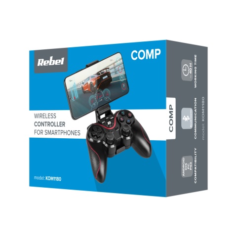 Pad do telefonu smartfona bezprzewodowy Bluetooth PS3 PC iOS Android Rebel Pad do telefonu smartfona bezprzewodowy Bluetooth PS3 PC iOS Android Rebel