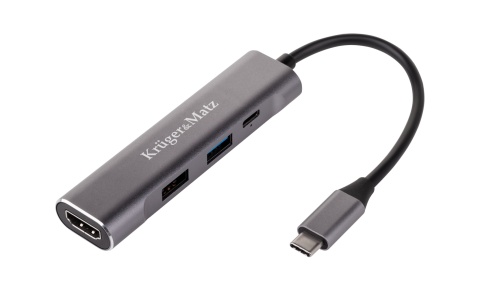 Adapter HUB USB typu C na HDMI/USB3.0/USB2.0/C port rozdzielacz Adapter HUB USB typu C na HDMI/USB3.0/USB2.0/C port rozdzielacz