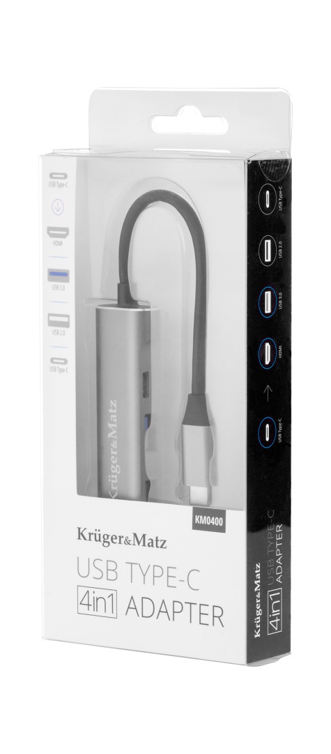 Adapter HUB USB typu C na HDMI/USB3.0/USB2.0/C port rozdzielacz Adapter HUB USB typu C na HDMI/USB3.0/USB2.0/C port rozdzielacz