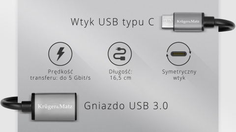 Adapter kabel przejściówka USB 3.0 USB-C TYP C OTG Adapter kabel przejściówka USB 3.0 USB-C TYP C OTG