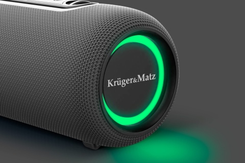 Głośnik Bluetooth 5.0 IPX5 USB AUX 20W RGB bezprzewodowy Kruger&Matz Street Głośnik Bluetooth 5.0 IPX5 USB AUX 20W RGB bezprzewodowy Kruger&Matz Street
