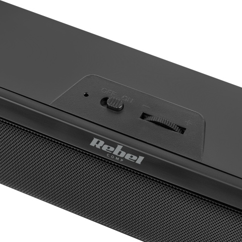 Głośniki do komputera soundbar 6W Rebel