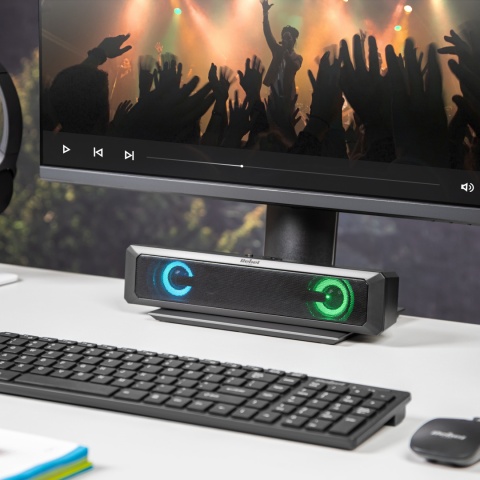 Głośniki do komputera soundbar 6W Rebel