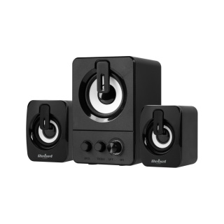Głośniki komputerowe 2.1 subwoofer zasilanie USB do PC laptopa Rebel