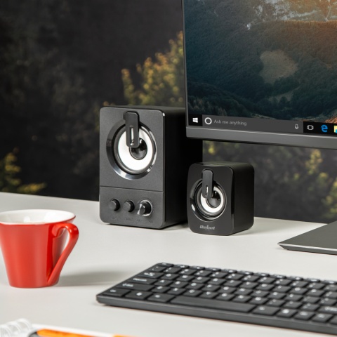 Głośniki komputerowe 2.1 subwoofer zasilanie USB do PC laptopa Rebel Głośniki komputerowe 2.1 subwoofer zasilanie USB do PC laptopa Rebel
