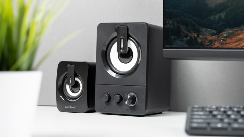 Głośniki komputerowe 2.1 subwoofer zasilanie USB do PC laptopa Rebel Głośniki komputerowe 2.1 subwoofer zasilanie USB do PC laptopa Rebel