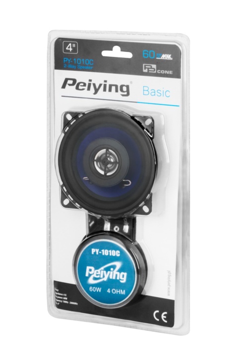 Głośniki samochodowe 4" Peiying 4 Ohm 60 W Głośniki samochodowe 4" Peiying 4 Ohm 60 W