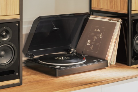 Gramofon Kruger&Matz TT-501 nagrywanie USB RCA igła Gramofon Kruger&Matz TT-501 nagrywanie USB RCA igła