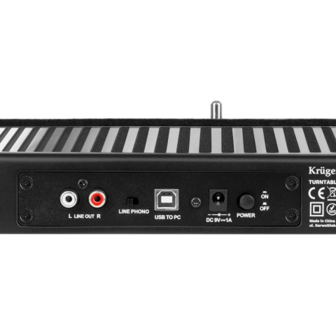 Gramofon Kruger&Matz nagrywanie USB RCA igła Gramofon Kruger&Matz nagrywanie USB RCA igła