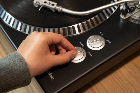 Gramofon Kruger&Matz nagrywanie USB RCA igła Gramofon Kruger&Matz nagrywanie USB RCA igła