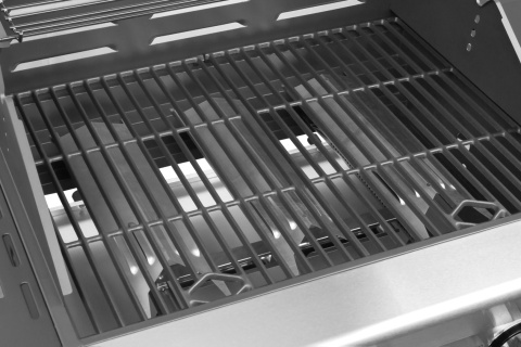 Grill gazowy ogrodowy 3 palniki 10,8 kW żeliwny ruszt Teesa BBQ 3001 Master