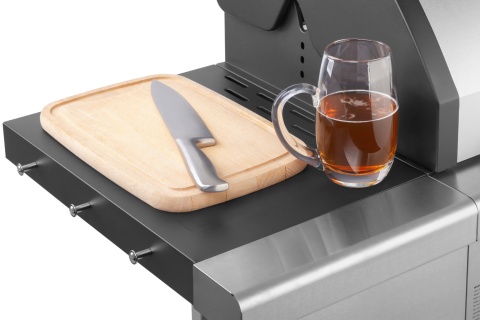 Grill gazowy ogrodowy 3 palniki 10,8 kW żeliwny ruszt Teesa BBQ 3001 Master