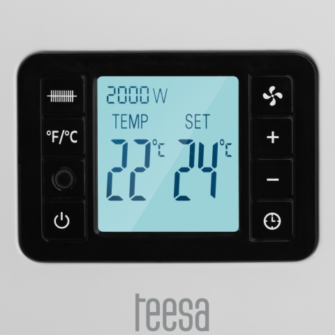 Grzejnik elektryczny konwektorowy Teesa termostat