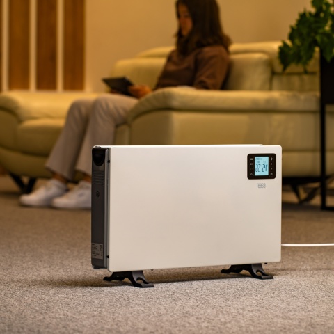 Grzejnik elektryczny konwektorowy Teesa termostat