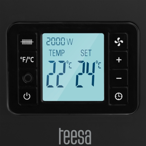 Grzejnik konwektorowy elektryczny energooszczędny termostat pilot Teesa