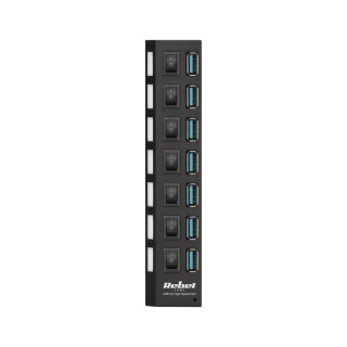 HUB USB 3.0 x 7 rozgałęźnik rozdzielacz Rebel 5 Gb/s
