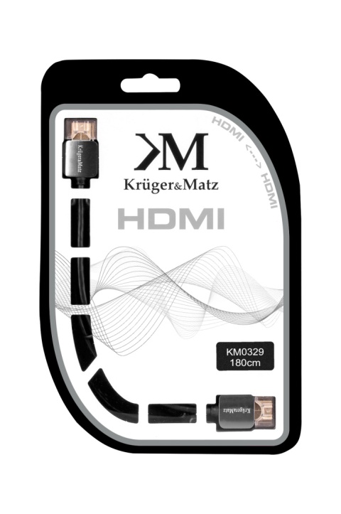 Kabel HDMI Kruger&Matz 180 cm 4K 3D