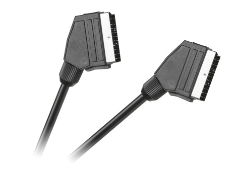 Kabel SCART EUrO-EURO 1m Cabletech Eco-Line Kabel SCART EUrO-EURO 1m Cabletech Eco-Line
