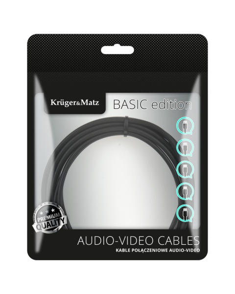 Kabel USB 2.0 Kruger&Matz Basic, 180 cm Kabel USB 2.0 Kruger&Matz Basic, 180 cm