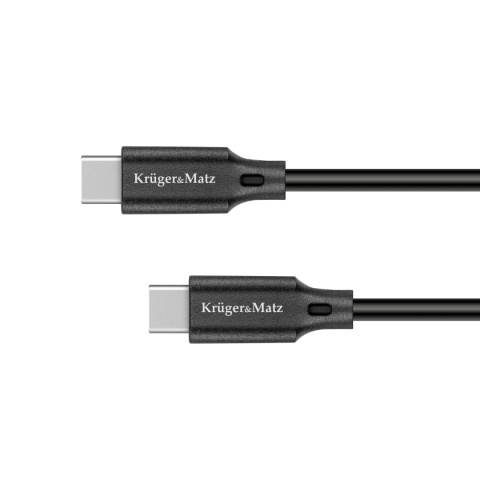 Kabel USB-C Typ C 1m PD 100W 5A Kruger&Matz Kabel USB-C Typ C 1m PD 100W 5A Kruger&Matz