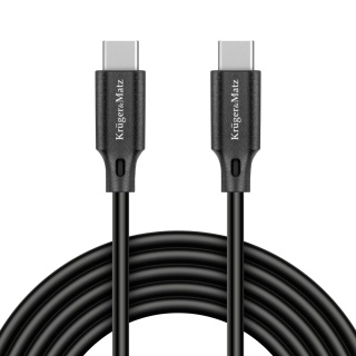 Kabel USB-C Typ C 1m PD 100W 5A Kruger&Matz