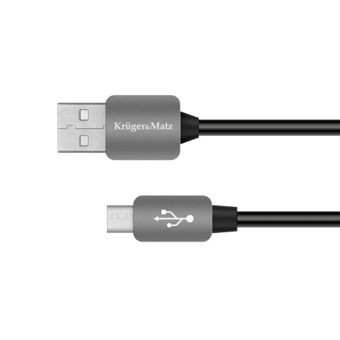Kabel USB - Micro USB 1m Kruger&Matz KM0324 Kabel USB - Micro USB 1m Kruger&Matz KM0324