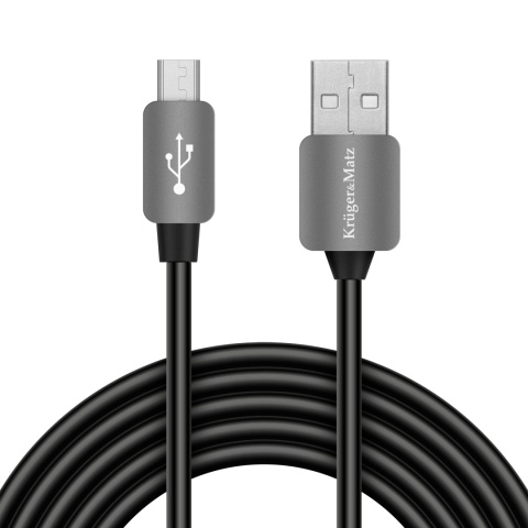 Kabel USB - Micro USB 1m Kruger&Matz KM0324 Kabel USB - Micro USB 1m Kruger&Matz KM0324