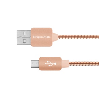 Kabel USB - Micro USB 1m Kruger&Matz KM0360