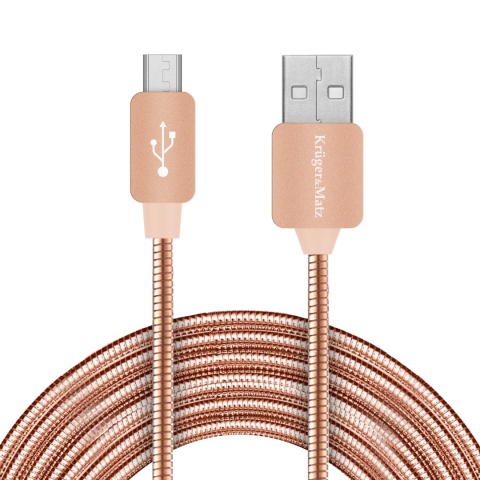 Kabel USB - Micro USB 1m Kruger&Matz KM0360 Kabel USB - Micro USB 1m Kruger&Matz KM0360