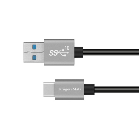 Kabel USB - USB-C Typ C 0,5m 3A Kruger&Matz Kabel USB - USB-C Typ C 0,5m 3A Kruger&Matz