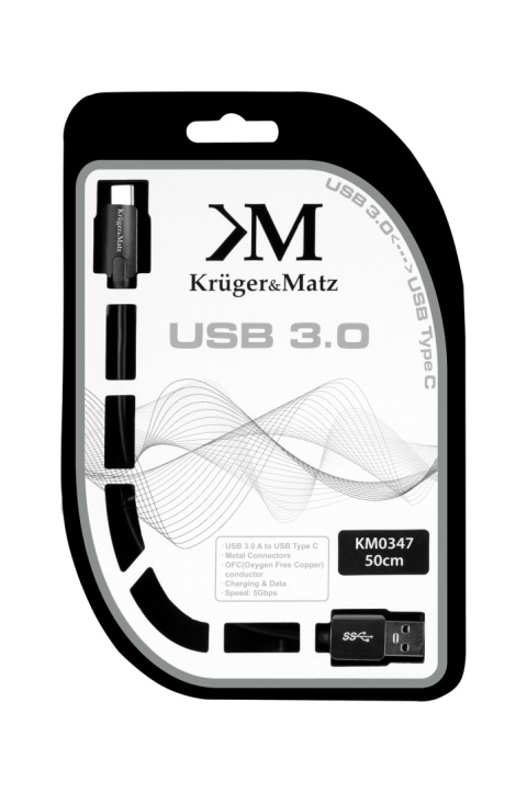 Kabel USB typu C 50 cm - Kruger&Matz