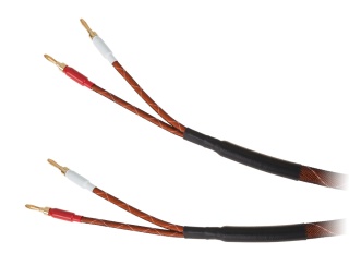 Kabel głośnikowy 3m BANAN 2 SZT CU Kruger&Matz