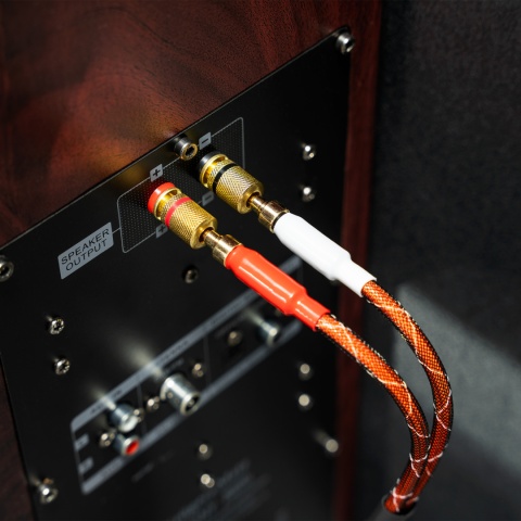Kabel głośnikowy 3m BANAN 2 SZT CU Kruger&Matz Kabel głośnikowy 3m BANAN 2 SZT CU Kruger&Matz
