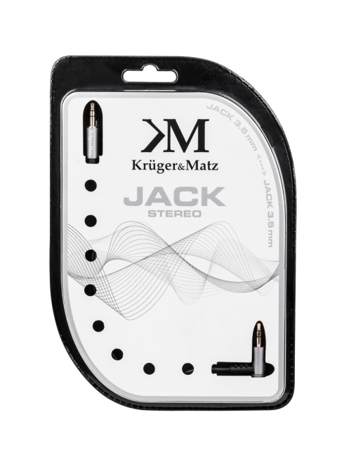 Kabel jack Kruger&Matz - 100 cm, wysoka jakość Kabel jack Kruger&Matz - 100 cm, wysoka jakość