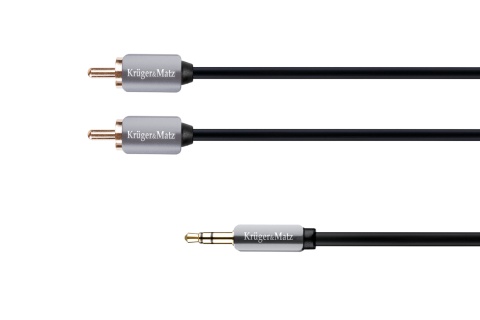 Kabel jack - RCA Kruger&Matz 180 cm Kabel jack - RCA Kruger&Matz 180 cm