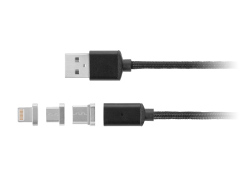 Kabel magnetyczny 3w1 micro USB, TYP-C, iPhone Kabel magnetyczny 3w1 micro USB, TYP-C, iPhone