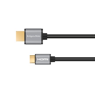 Kabel mini HDMI - HDMI 1.8m Kruger&Matz Basic