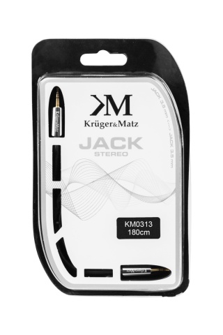 Kabel mini Jack 3,5mm AUX 1,8m Kruger&Matz