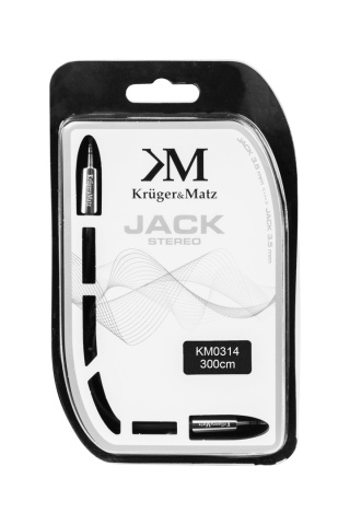 Kabel mini Jack 3,5mm AUX 3m Kruger&Matz