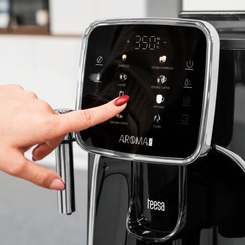 Automatyczny ekspres ciśnieniowy do kawy 1450 W spieniacz TEESA AROMA 750