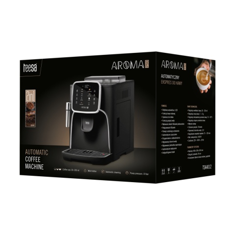 Automatyczny ekspres ciśnieniowy do kawy 1450 W spieniacz TEESA AROMA 750