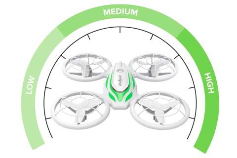 Dron dla dzieci Rebel led kompas zdalnie sterowany