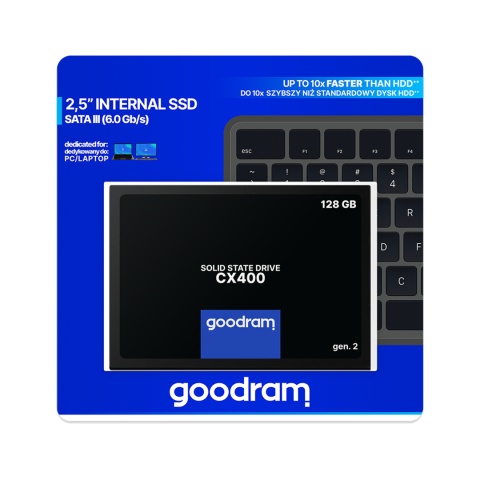 Dysk SSD Goodram CX400 128 GB Dysk SSD Goodram CX400 128 GB